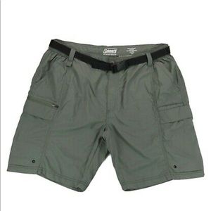 coleman men's hiking cargo shorts